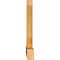 Ekena Millwork Portland Rough Sawn Timber Gable Bracket, Western Red Cedar, 60"W x 38"H x 4"D x 6"F, 15/12 Pitch GBW060X38X0406POR00RWR - alternate 3